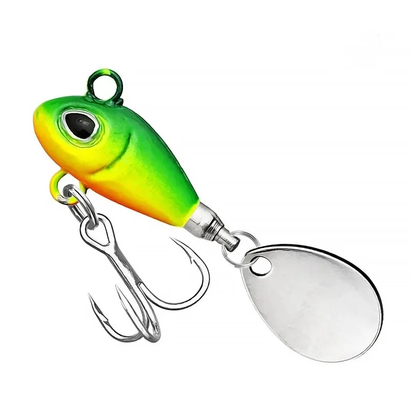 

4pcs 20g Metal Rotating Spoon Lure Wobbles Vibration Fishing Bait for Pike Bass Winter Jig Spinner Hard Baits Pesca Tackle