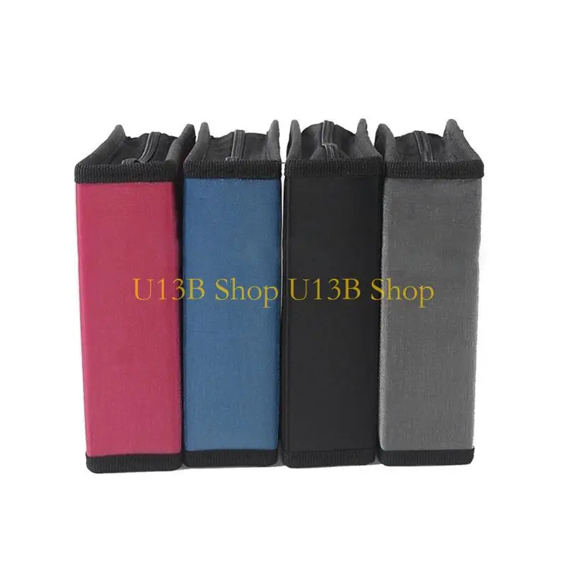 U13B 40Pcs DVD Discs Mercerized Fabric Handbag Storage Case- DVD