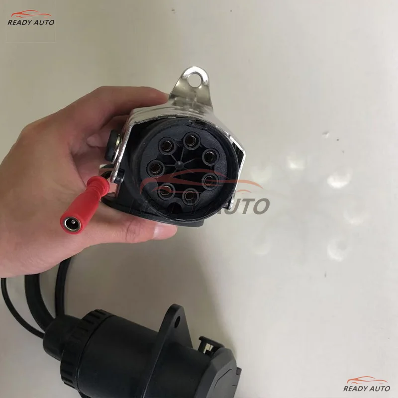 7638 OBD2 Trailer Diagnostic Adapter Cable EBS ISO 7638 Compatible with Bosch Autel Autocom for Truck Vehicles