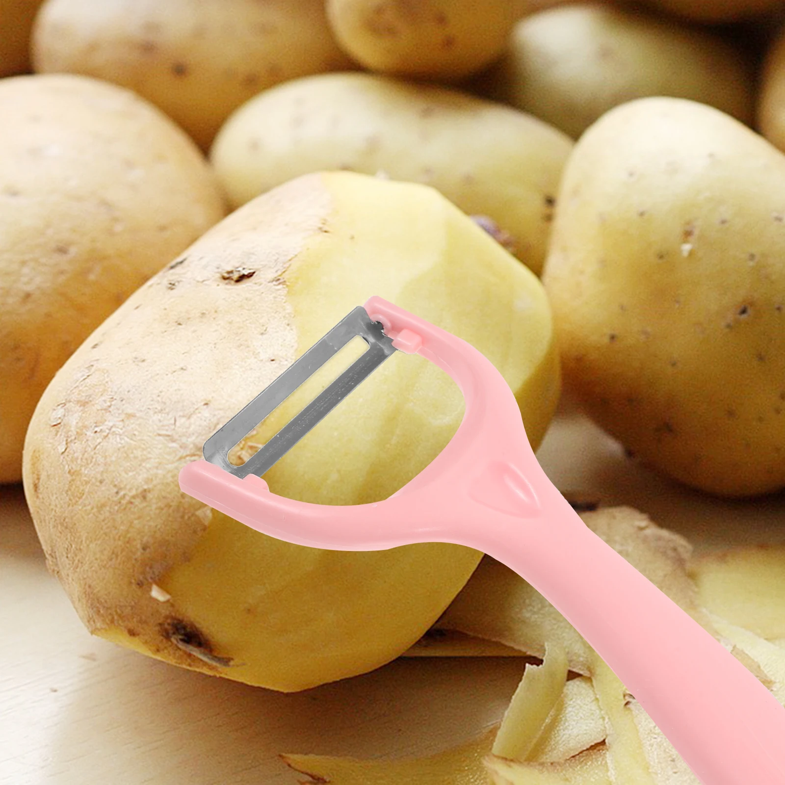 

6pcs Ceramic Vegetable Peeler Set Never Rust For Apple Potato Hard Fruit Multifunction Paring Knife Kitchen Tool Prep