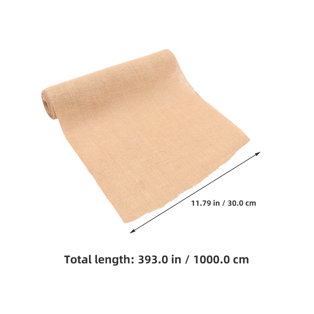 1pcs Jute Stof Roll 40In X 6Ft Winter Boomstam Wrap Vorst Bescherming Voor Tuinplanten Boom Protector schaduw Doek