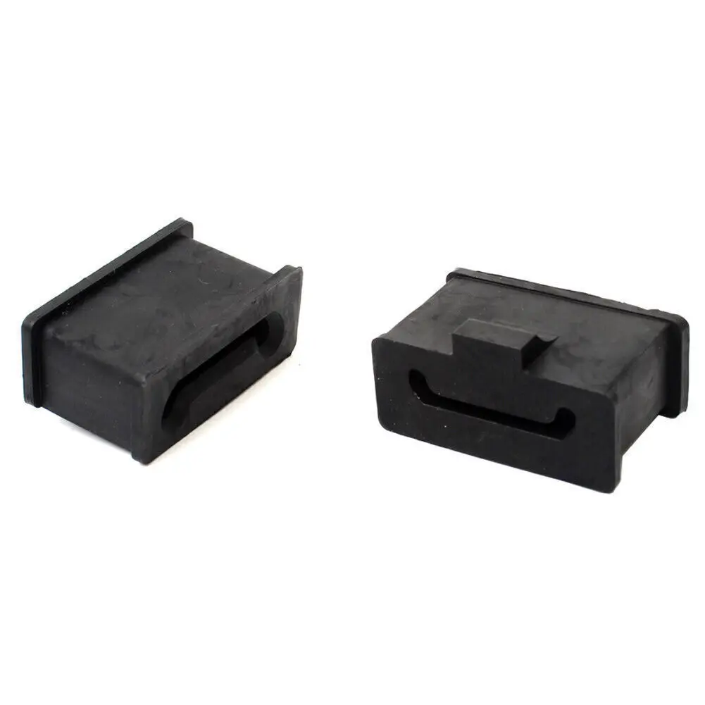 Motorcycle Black Rubber Muffler Bracket Insulator For Harley Road Glide FLTRX Ultra FLTRU Tour Glide FLT 1985-2021