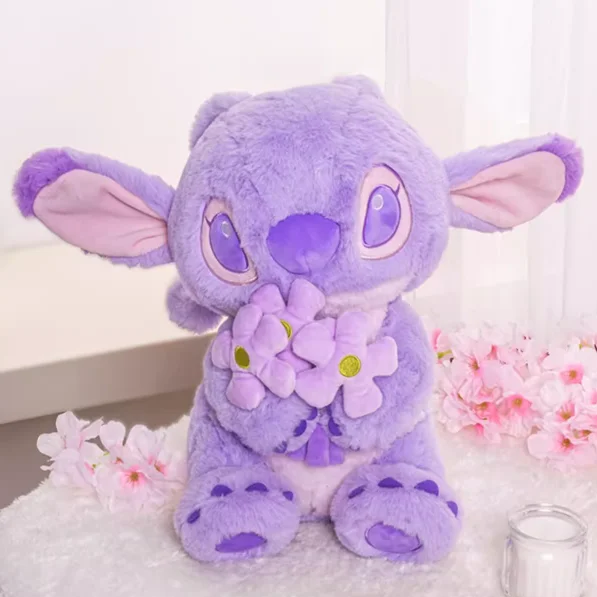 

30cm Disney Lilo & Stitch Cartoon Stitch And Angel Plush Doll Kawyai Pillow Room Decorate Kids Toy Valentine's Day Gifts