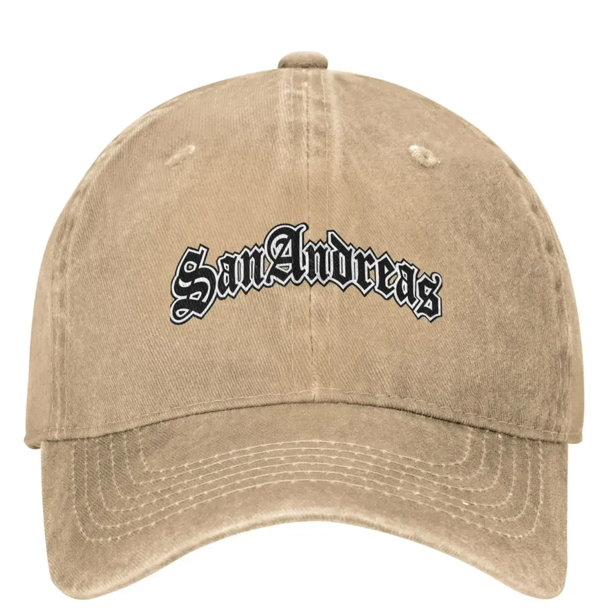 San Andreas Logo Baseball Cap Female Male Sun-Proof Trucker Dad Hat Summer Street Style Hunting Camping Baseball Caps