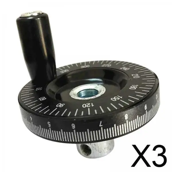 

3x Bakelite Wheel, Anti Round Replaces Milling Wheel for Milling Machine
