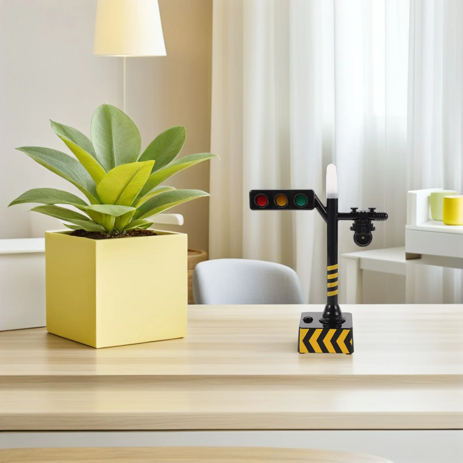 Sygnalizacja świetlna dla dzieci, symulowane dźwięki i efekty świetlne, kreatywne nauki, wczesna edukacja, dom, klasa, bezpieczeństwo ruchu drogowego