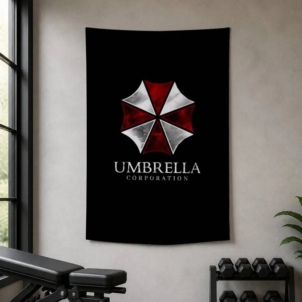U-Umbrella C-Corporation  Decorative Wall Flag Banner for Home Garden Garage Indoor Outdoor Decor