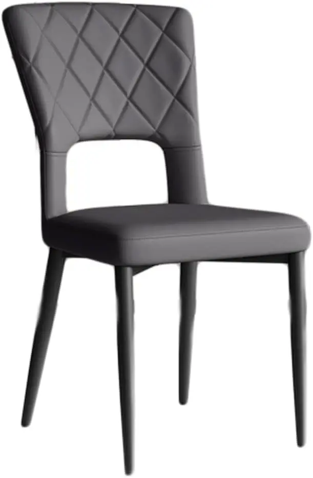 Nordic Dining Chair Design Relaxing Lounge Leather Chair Cafe Dinette Dining Chair Desk Bar Stool Home Furniture Office Chair