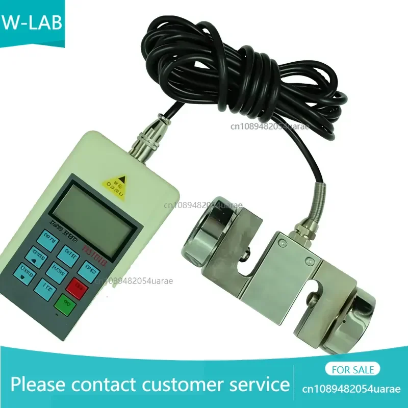 Push & Tension Meter Dynamometer 500N, Digital/Pointer Type, Newton Tensile Pressure Device for Laboratory & Quality Control