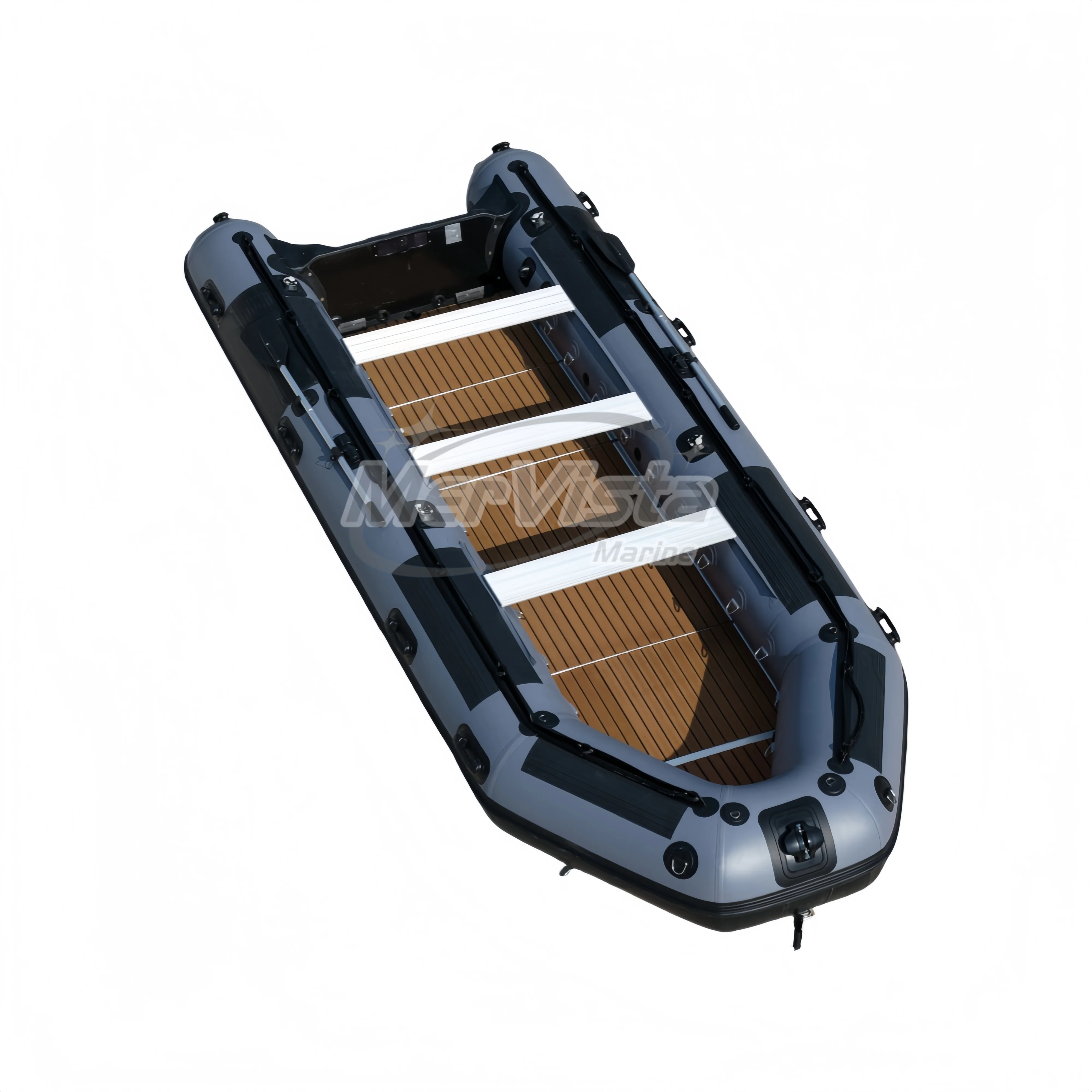 

Самая продаваемая и легкая надувная рыбацкая лодка 530 см темно-серого цвета из прочного ПВХ-материала