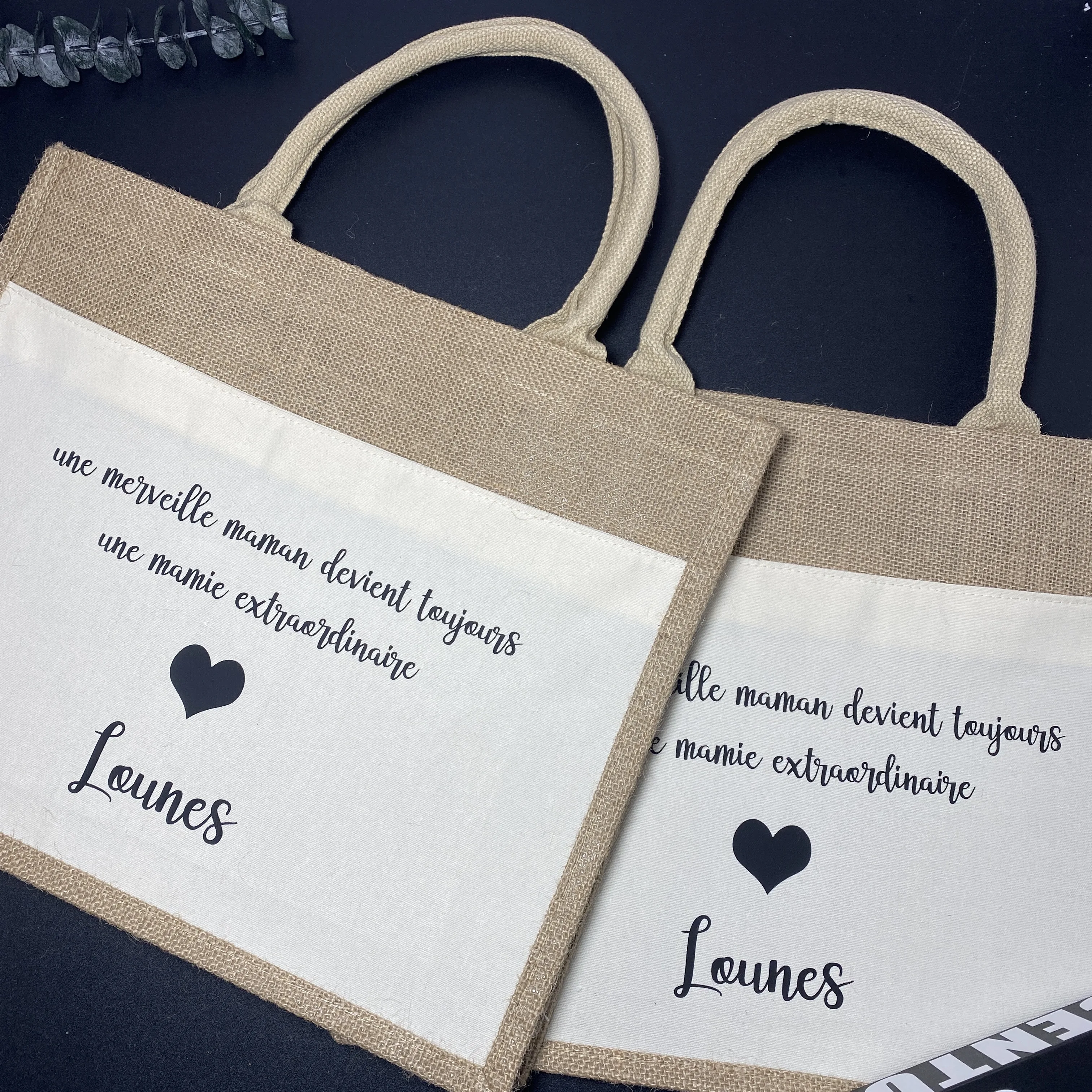 Gepersonaliseerde Naam Bruidsmeisje Draagtas Gift Bag Voor Bruidsmeisje Custom Herbruikbare Shopping Opbergzakken Hoge Kwaliteit Jute Zak