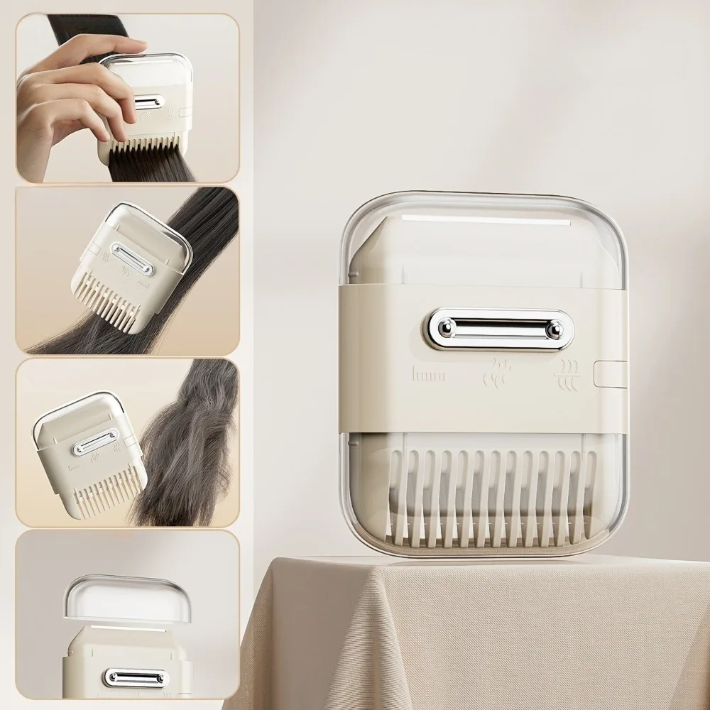 Double-Headed Manual Hair Cutting Tool 5-in-1 Trimmer Comb Bang Thinning Remover Salon Styling Supply