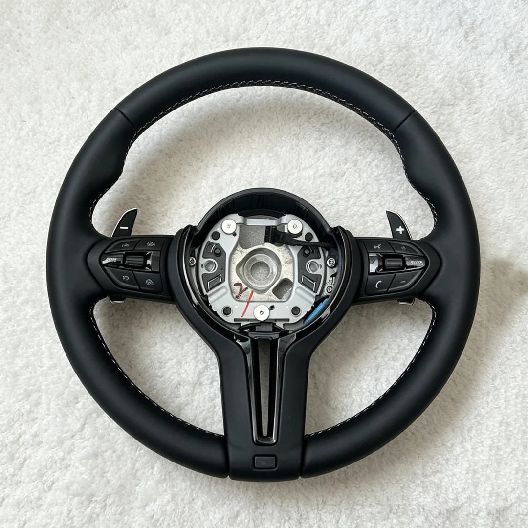 

Car Leather Steering Wheel for BMW M3 M4 M5 M6 F30 F10 F15 F36 F01 F20 F22 F25 F31 F32 F34 F80 F85 F90 E71 E90 X1 X2 X3 X4 X5 X6