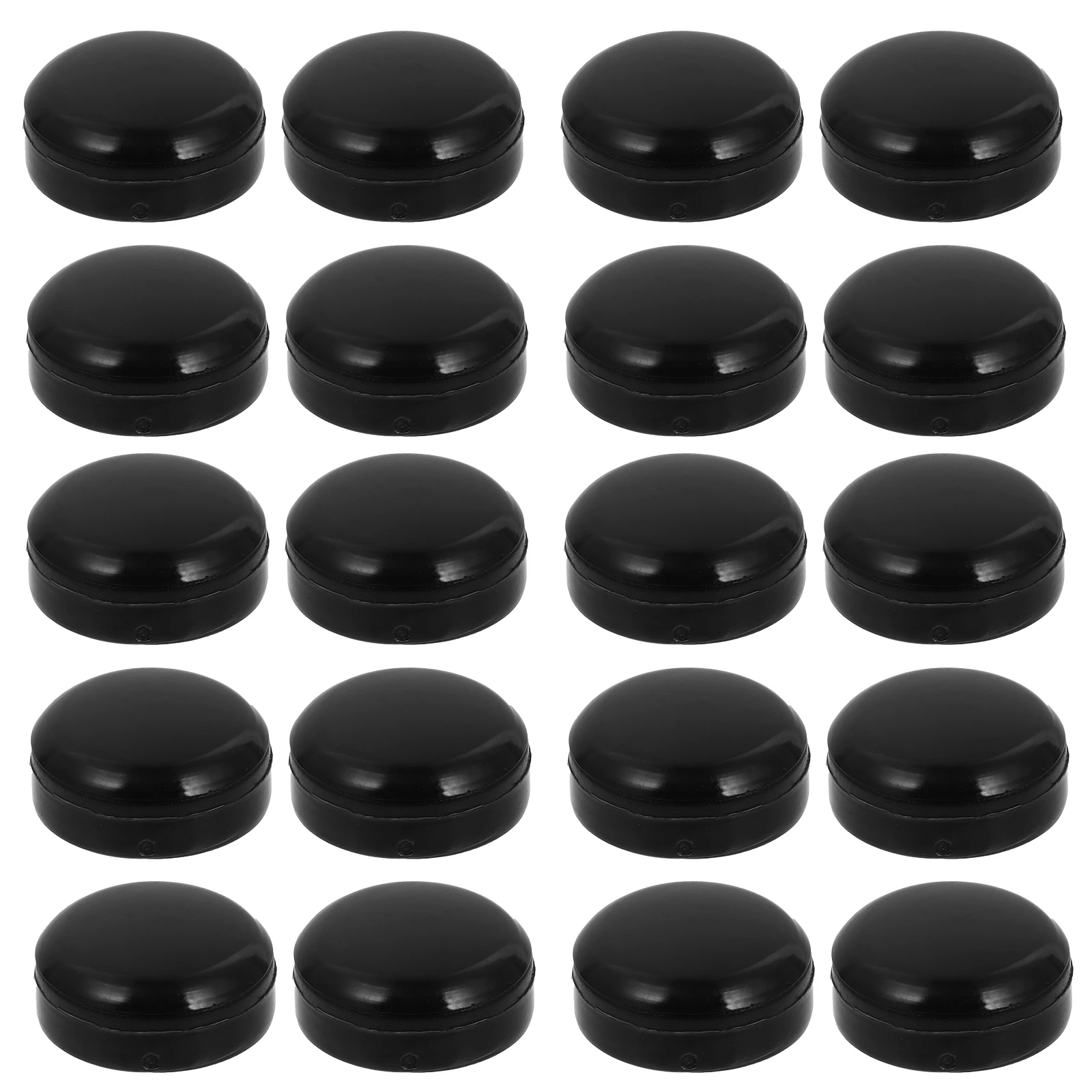 

200Pcs Plastic Screw Caps Snap Covers Durable Screw Protective Decorative Cover for Home School Office Furniture