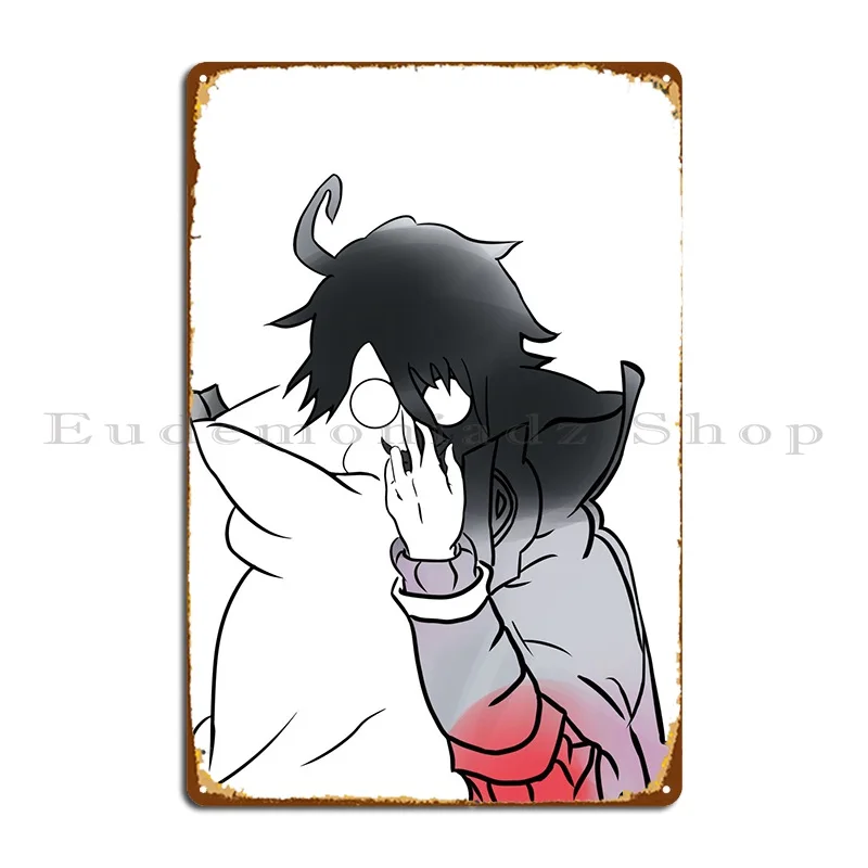 Shiroe Log Horizon Metal Plaque Poster Wall Decor Classic Customized Wall Decor Garage Tin Sign Poster