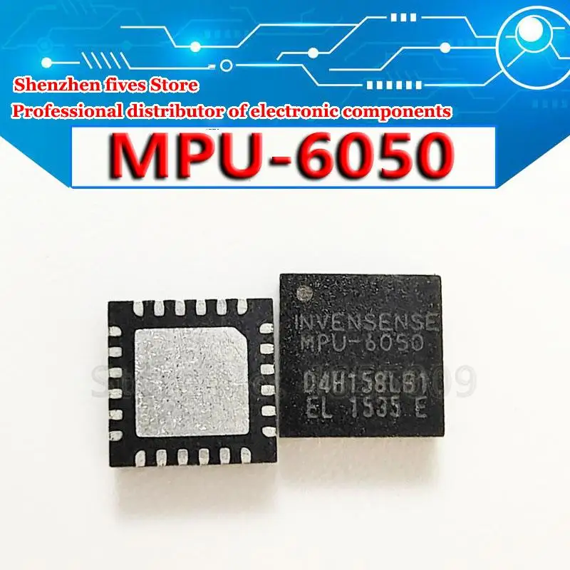 10 pçs/lote MPU-6050ES MPU-6050C MPU-6050 MPU6050 QFN-24 Em Estoque