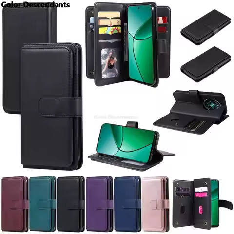 Luxury Flip Leather Card Wallet Phone Case For Samsung Z Fold 4 3 A10 A20 A50 A70 A40 M51 M31 M22 M32 M52 M23 A01 A03S A81 A91