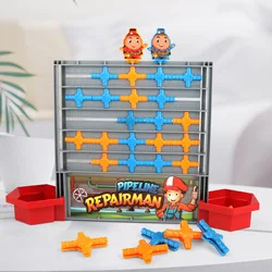 2023 Kids Board Game Pipeline Repairman Toys For Children's Educational Family Indoor Fun Play Interactive Game Kids Toys Gift