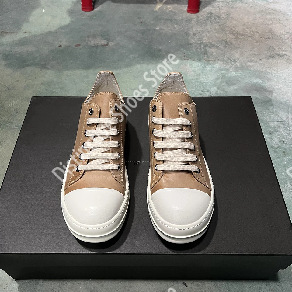 Street Fashion Couple - Leder-Halbschuhe für Herren, modische Freizeitschuhe mit
