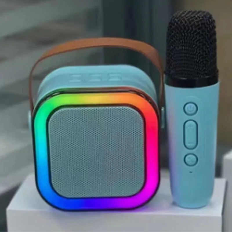 Karaoke K12 głośnik mikrofonu wysokiej klasy Bluetooth Audio Ktv mały dom profesjonalny głośnik Bluetooth kolumna śpiewu dla dzieci