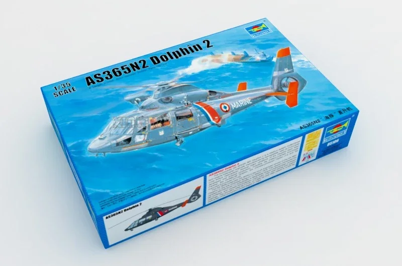 Trumpeter Plastic Assembled Aircraft Model Kit TP05106 Eurocopter SA 365N Dauphin 2 1/35