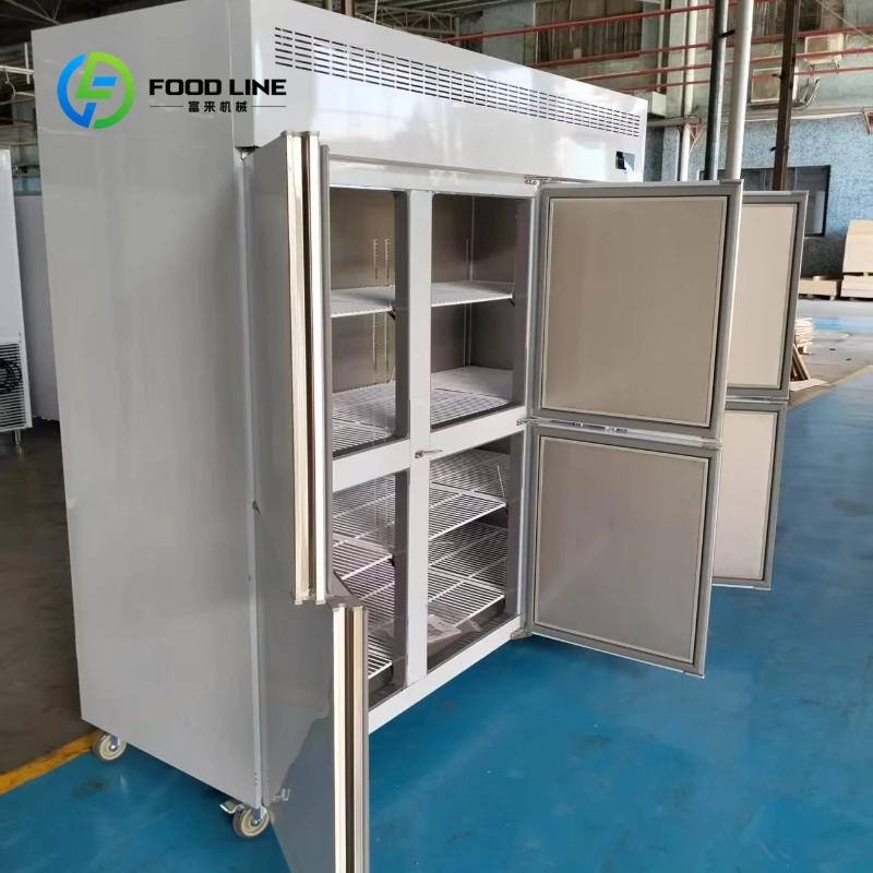 Customized Digital Controlled Vertical Air-cooled Refrigerator 4/6-Door Automatic Defrost Electric Adjustable Refrigerator