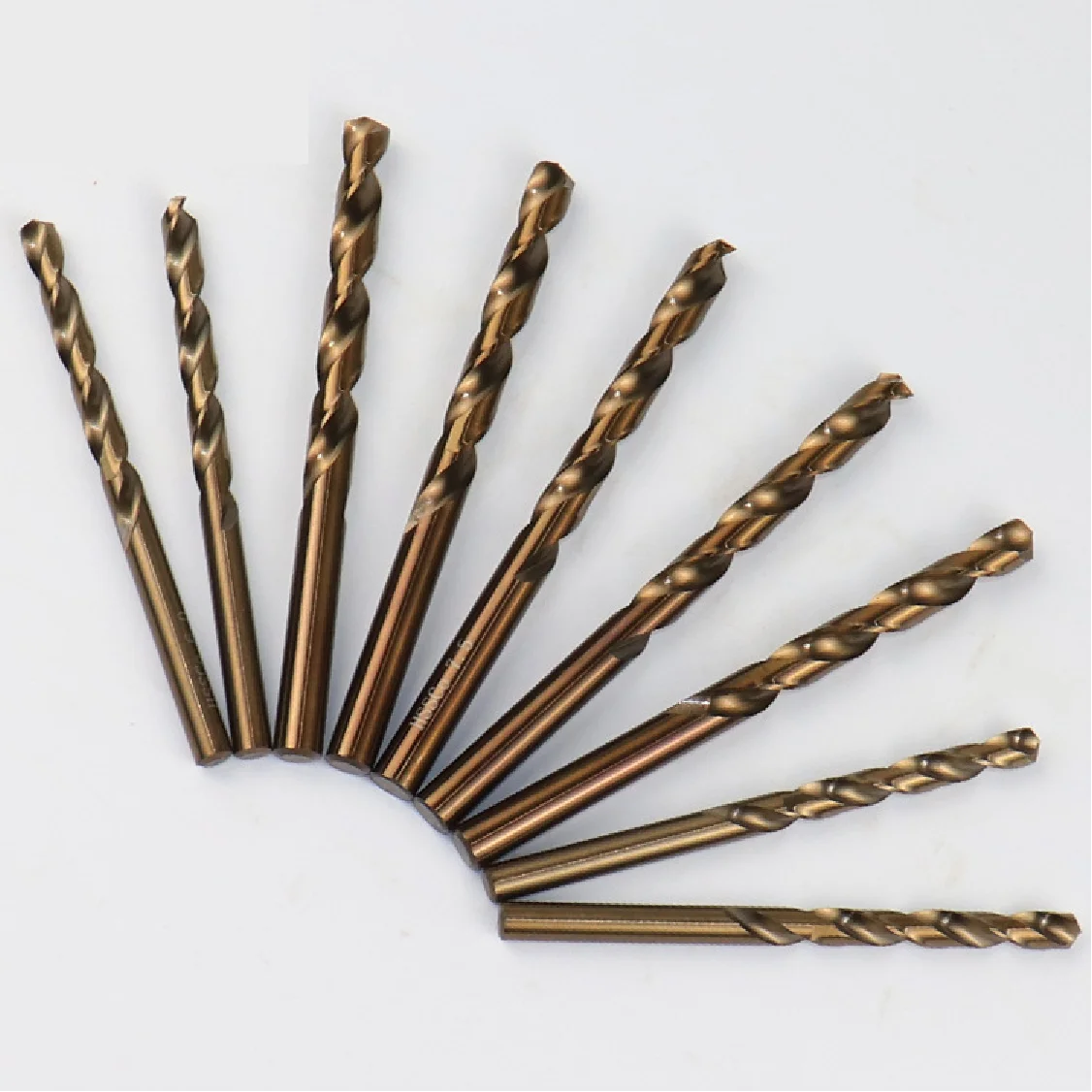 Wholesale 1.0-13mm Cobalt Coated Twist Drill Bit Set HSS M35 Gun Drill Bit For Wood/Metal Hole Cutter Power Tools