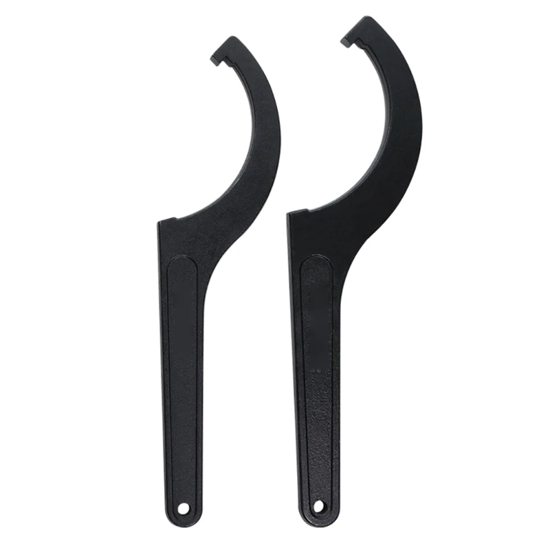 Black Finish Steel Hook Spanner Wrench H9EE