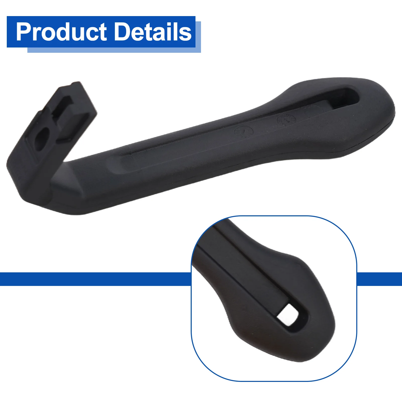 

Rear Tailgate Trunk Handle Office Outdoor Garden Indoor 1 Pc 5E5827895 Accessories Black Car Easy Installation