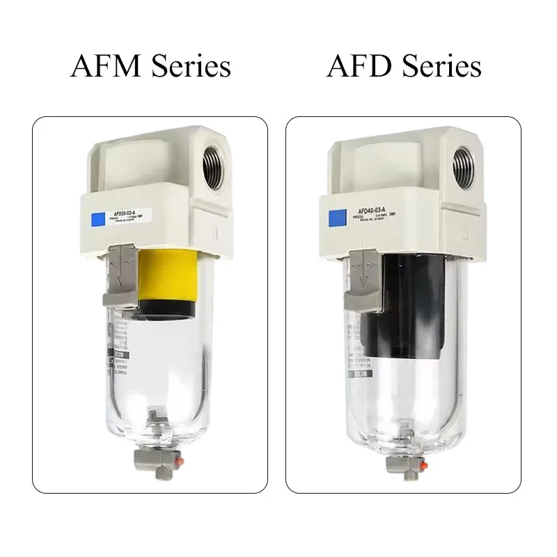 Oil Water Separation Filter AFM20-02-A AFD20-20-A Micro Mist For Removing Dust and Impurities With High Precision