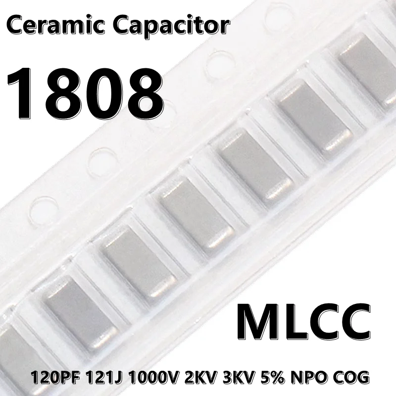 (10Pcs) 1808 120PF …