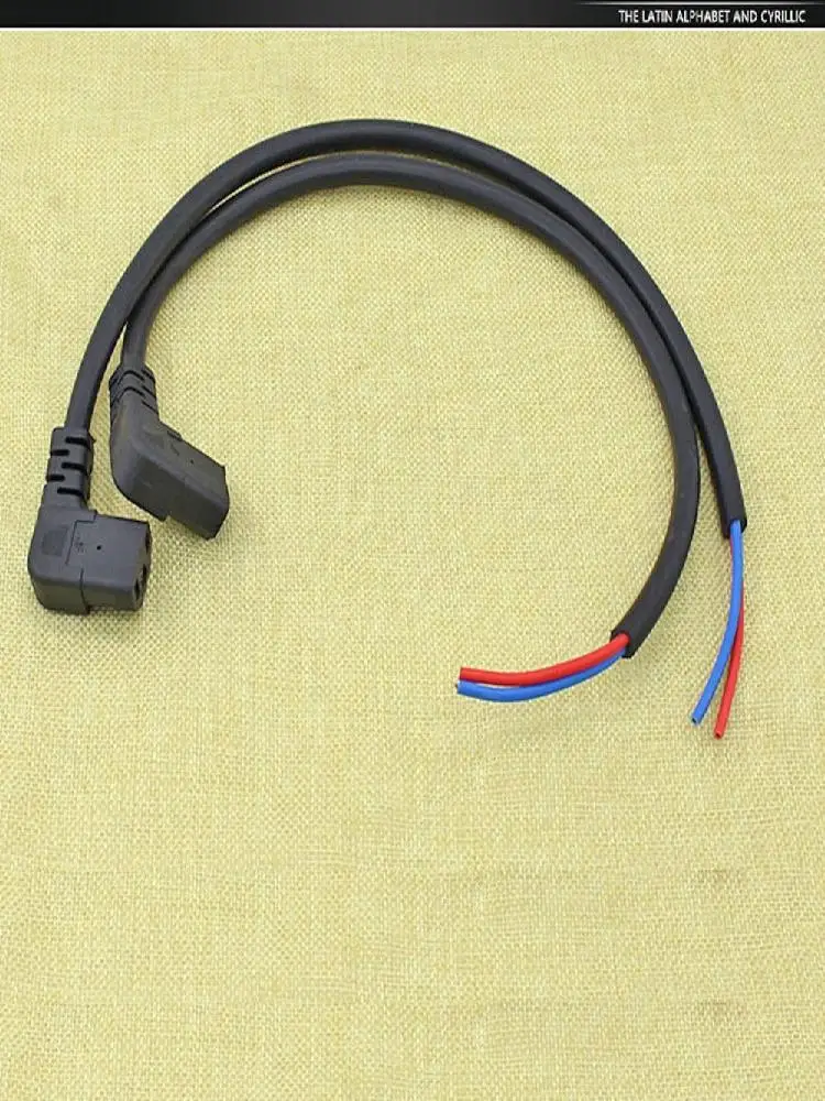 AliExpress New Black Car Battery Plug 4 Styles Elbow Wire Power Cord Plug Electric Vehicle Bike