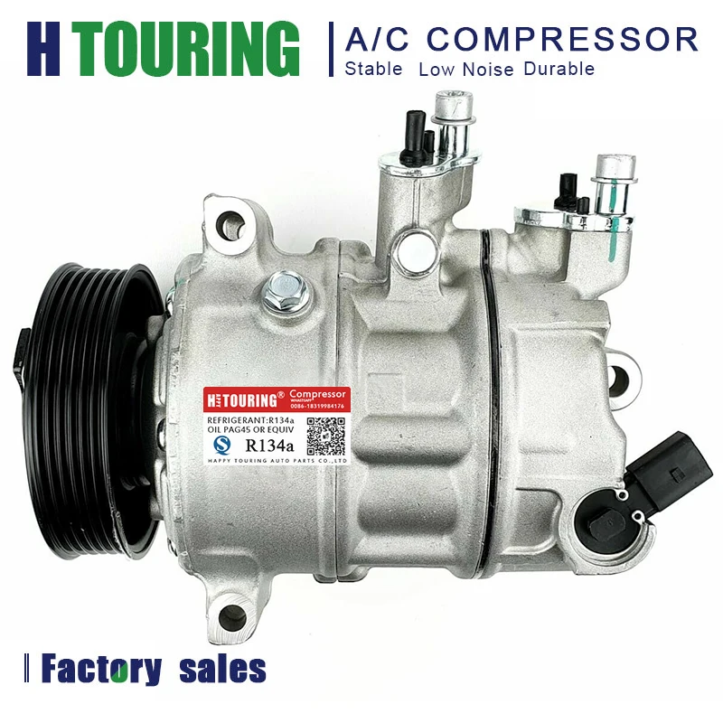 PXE16 AC Compressor For AUDI A3 1.2 1.4 1.6 1.8 1.9 TSi 1K0820803J 1K0820803Q 1K0820803S 1K0820859D 1K0820859S 5N0820803A 141601