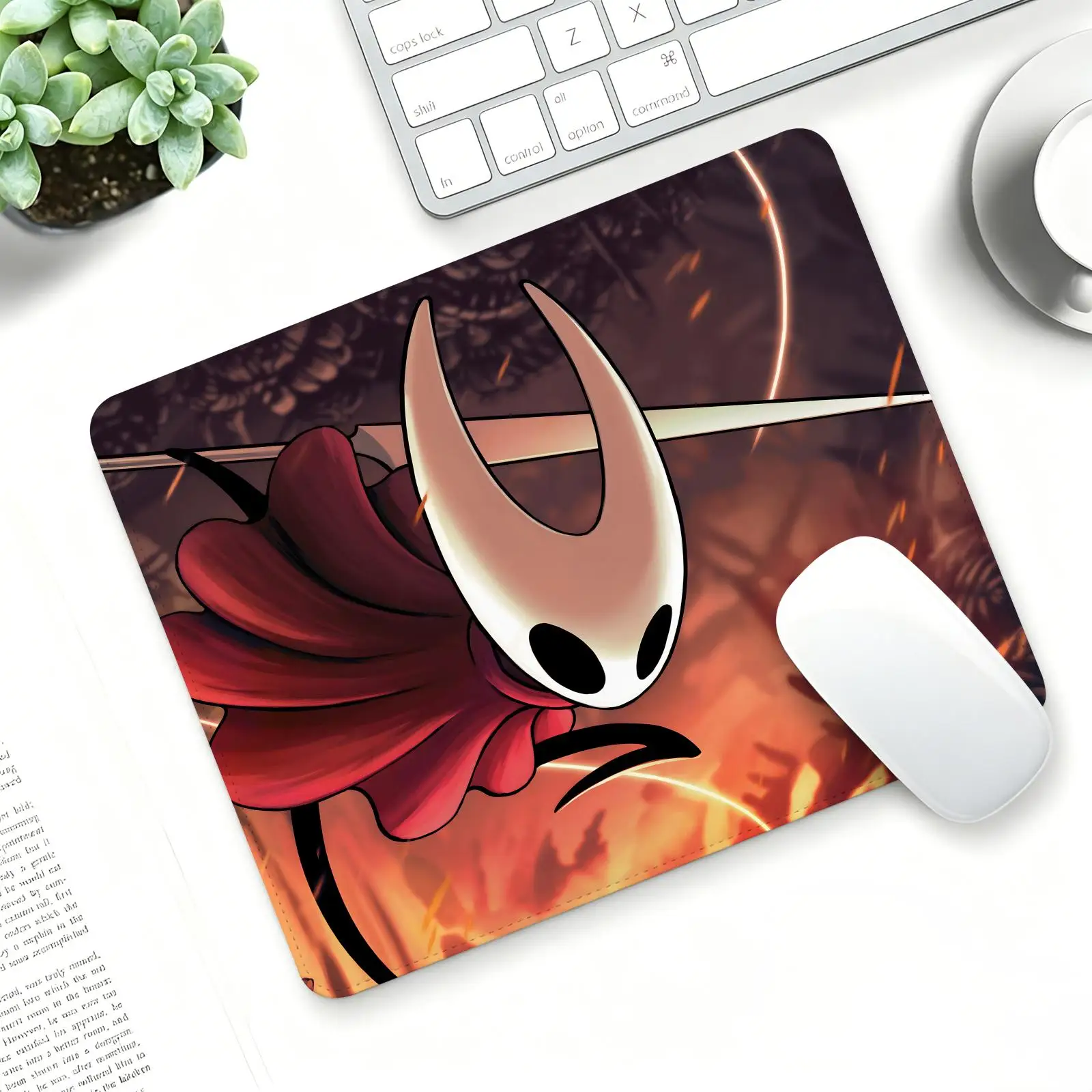 Hollow Knight Silksong Mouse Pad Regular gaming mouse pad S/M/L size Office mouse pad Laptop desk mat Stitched edge mouse pad