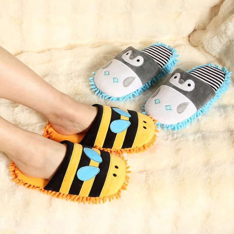 

Anime Indoor Slippers Special Custom Warm Winter Home Slippers Clean Thick soft Bottom Shoes Floor Lovers Shoes Free shipping