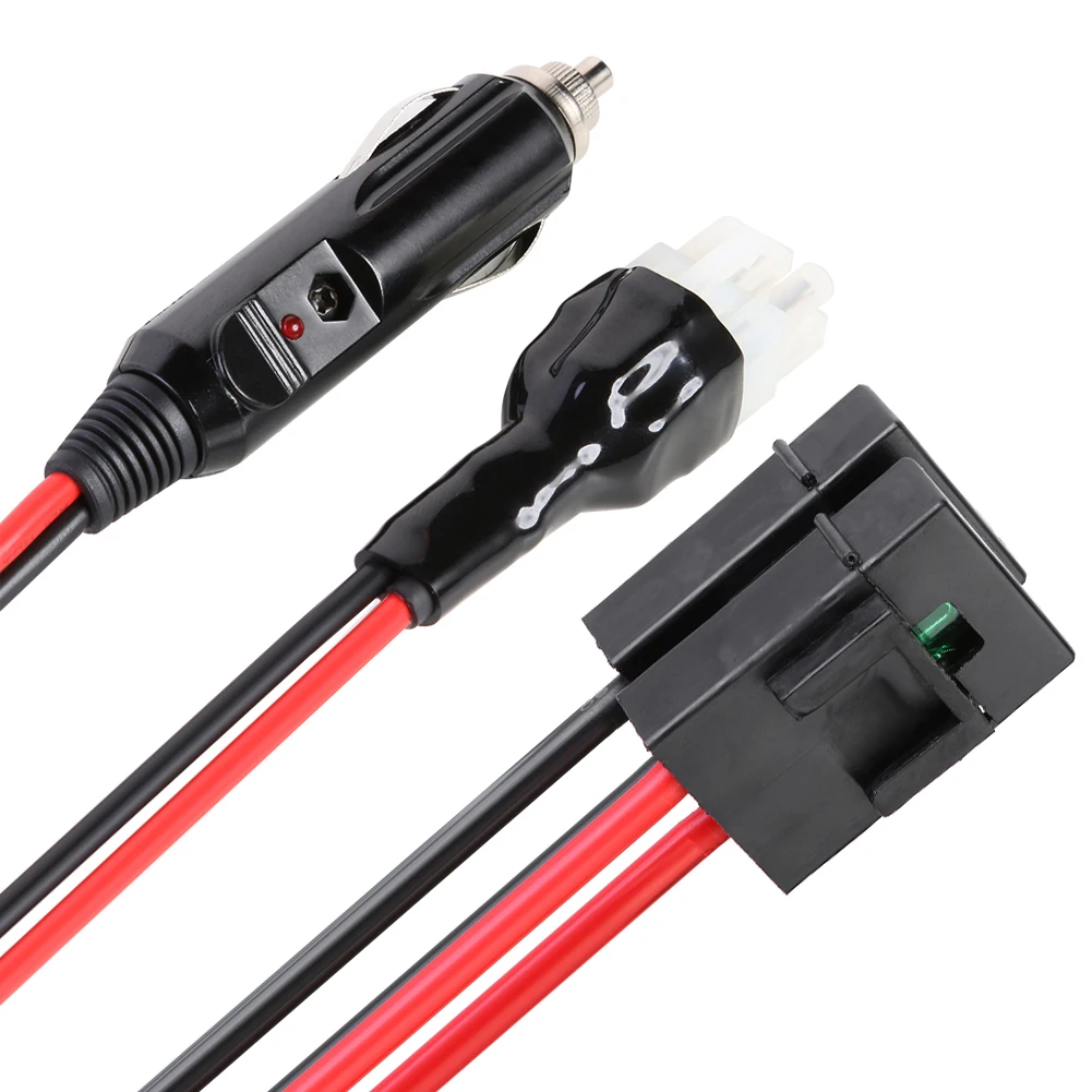 1.5m Short Wave 30A Fuse Power Supply Cable Cord Wire for Yaesu FT-857D/897D for ICOM IC-725A 706 7400