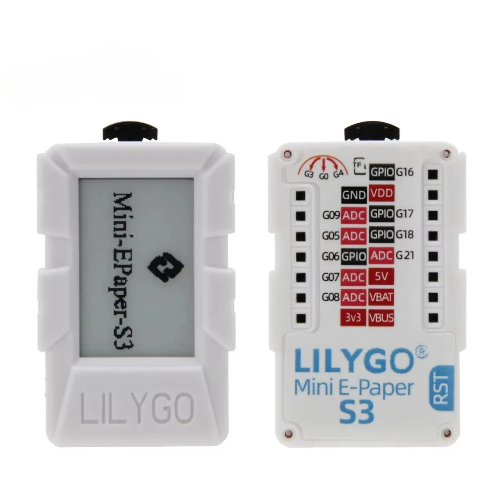 Mini ESP32-S3 Development Board with 1.02'' E-Paper Core Display PICO Flash 8MB Wireless Wifi BLE Module ABS Shell Kits