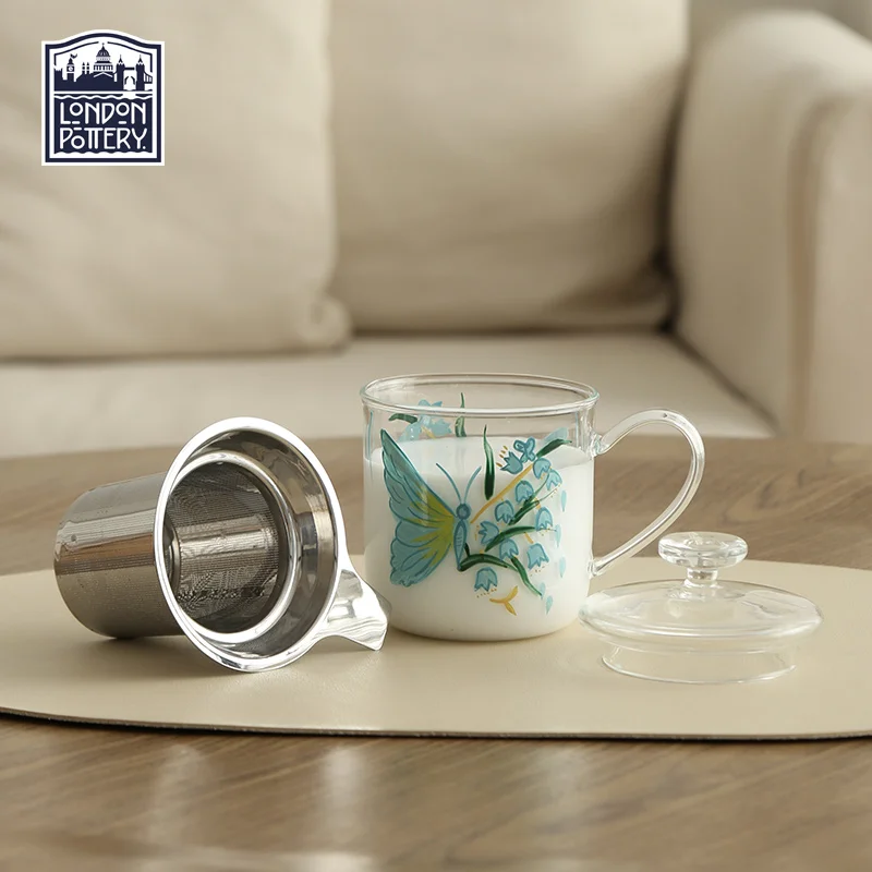 

London Pottery 350ML mug coffee cups ceramics & pottery drink items coffee mug drinkware coffee and tea tools with strainer