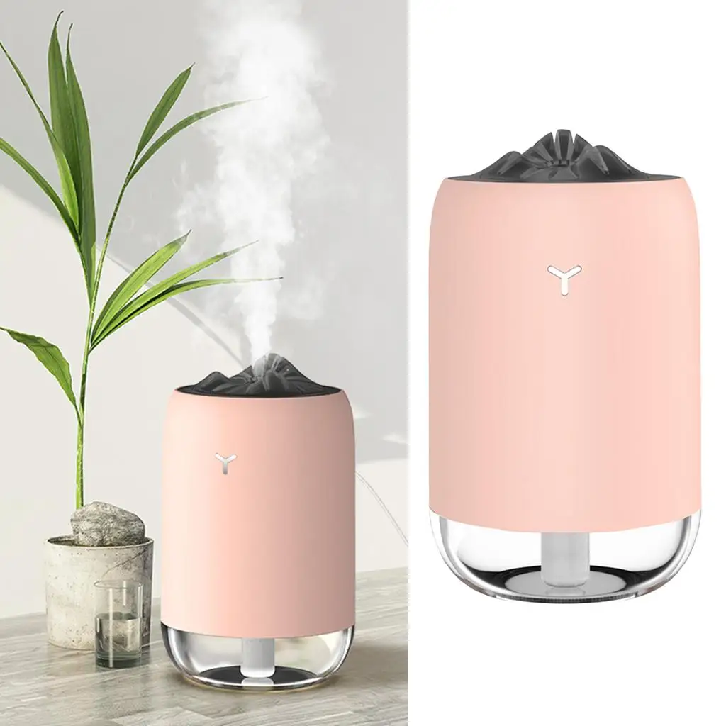 260ml USB Air Humidifier Car Mist Maker with Romantic Lights Office Air Purifier
