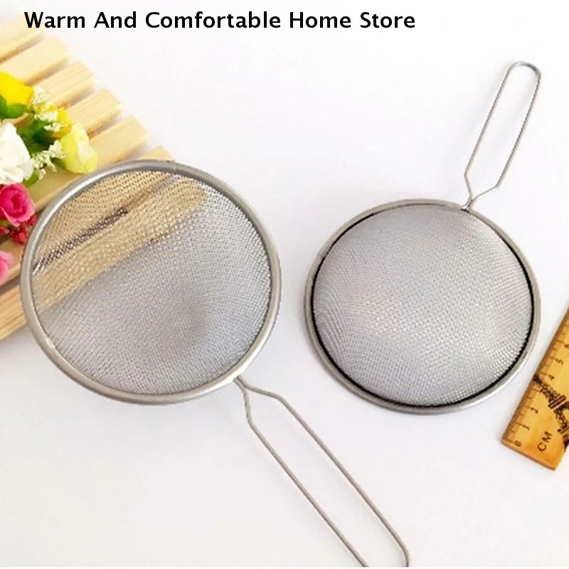 1 pcs Skimmer Spoon 304 Stainless Steel Grease Filter Spoon,