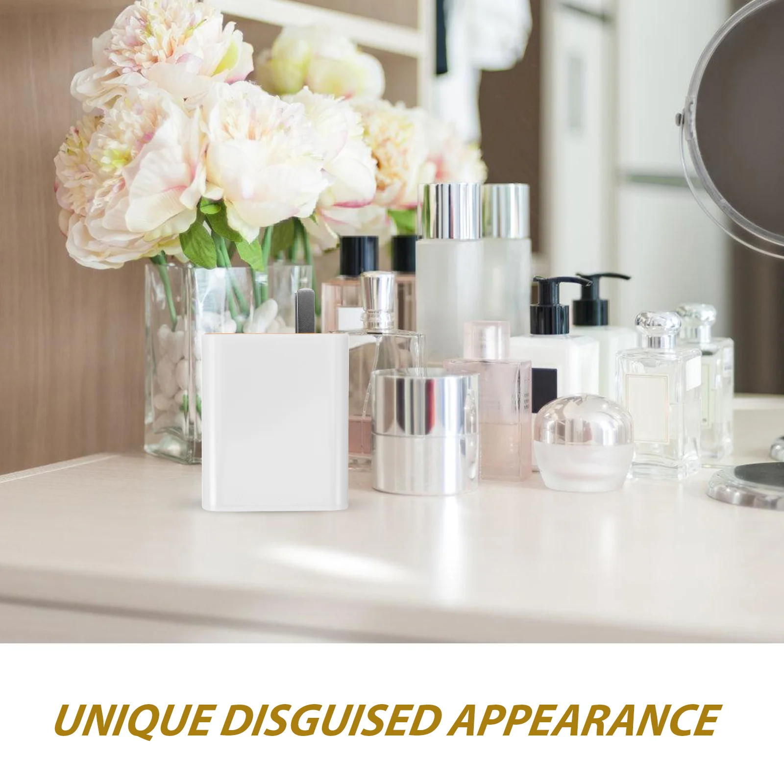 Charging Head Storage Box Case for Hiding Hidden Money Container Disguised Secret Discreet Gadgets Travel