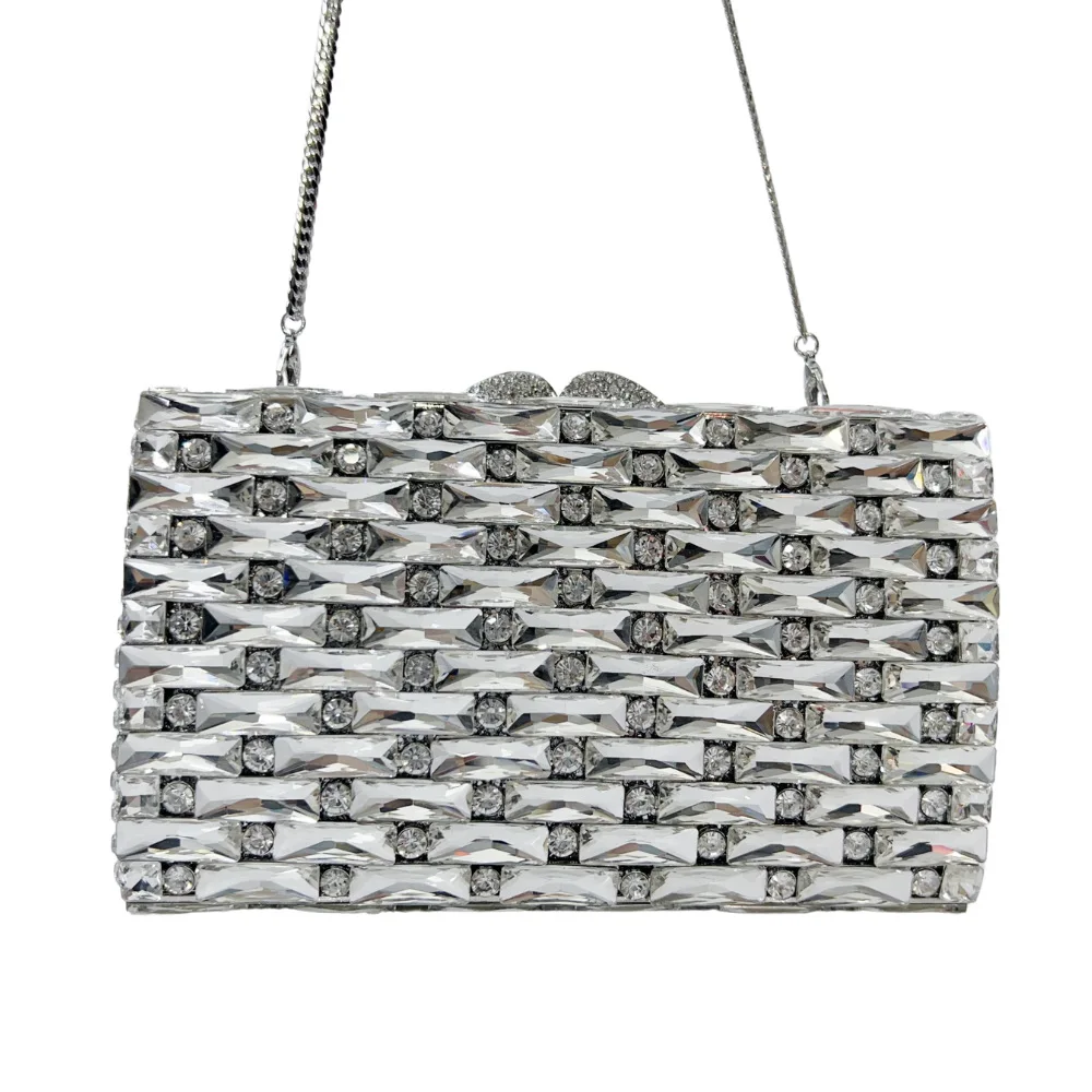 

Diamond Dinner Bag Hollow Diamond Women's Bag Banquet Rhinestone Clutch Stone Handbag Rhinestone Purse Bolsos De Mujer Tendencia