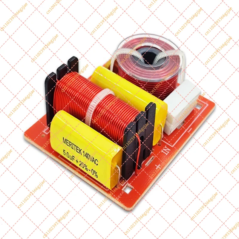 Speaker 2 Way Audio Board Frequency Divider Treble Bass 2 Unit Crossover Filters 120W Bookshelf HIFI Speaker Divider DIY