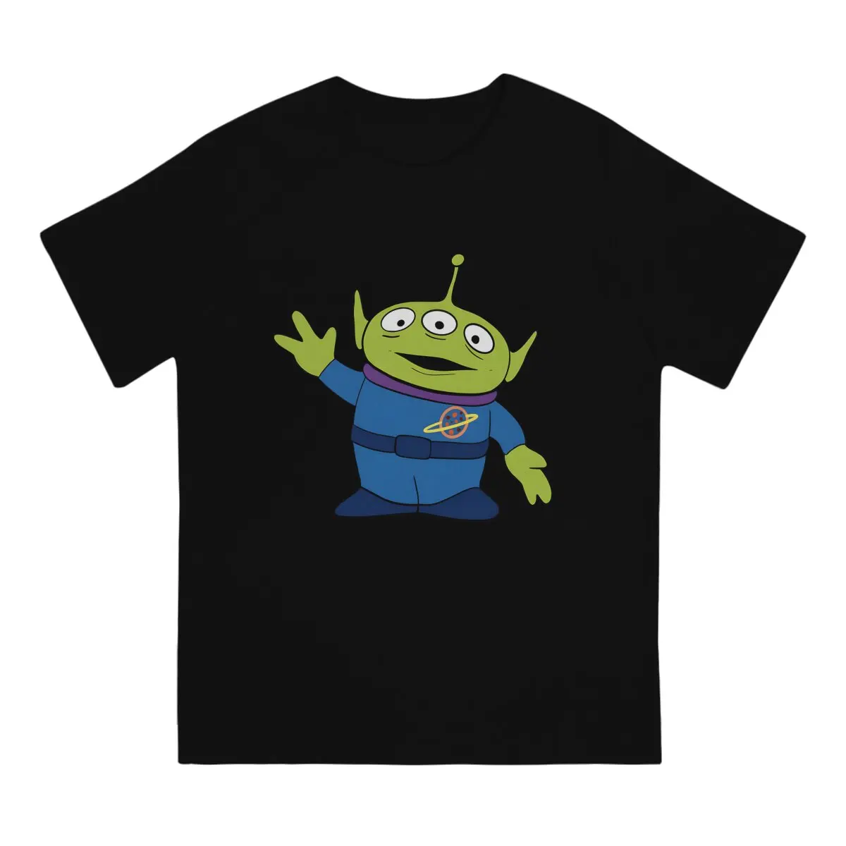 Disney Toy Story Alien Man TShirt Alien Pizza Planet Sticker Fashion T Shirt Original Streetwear New Trend