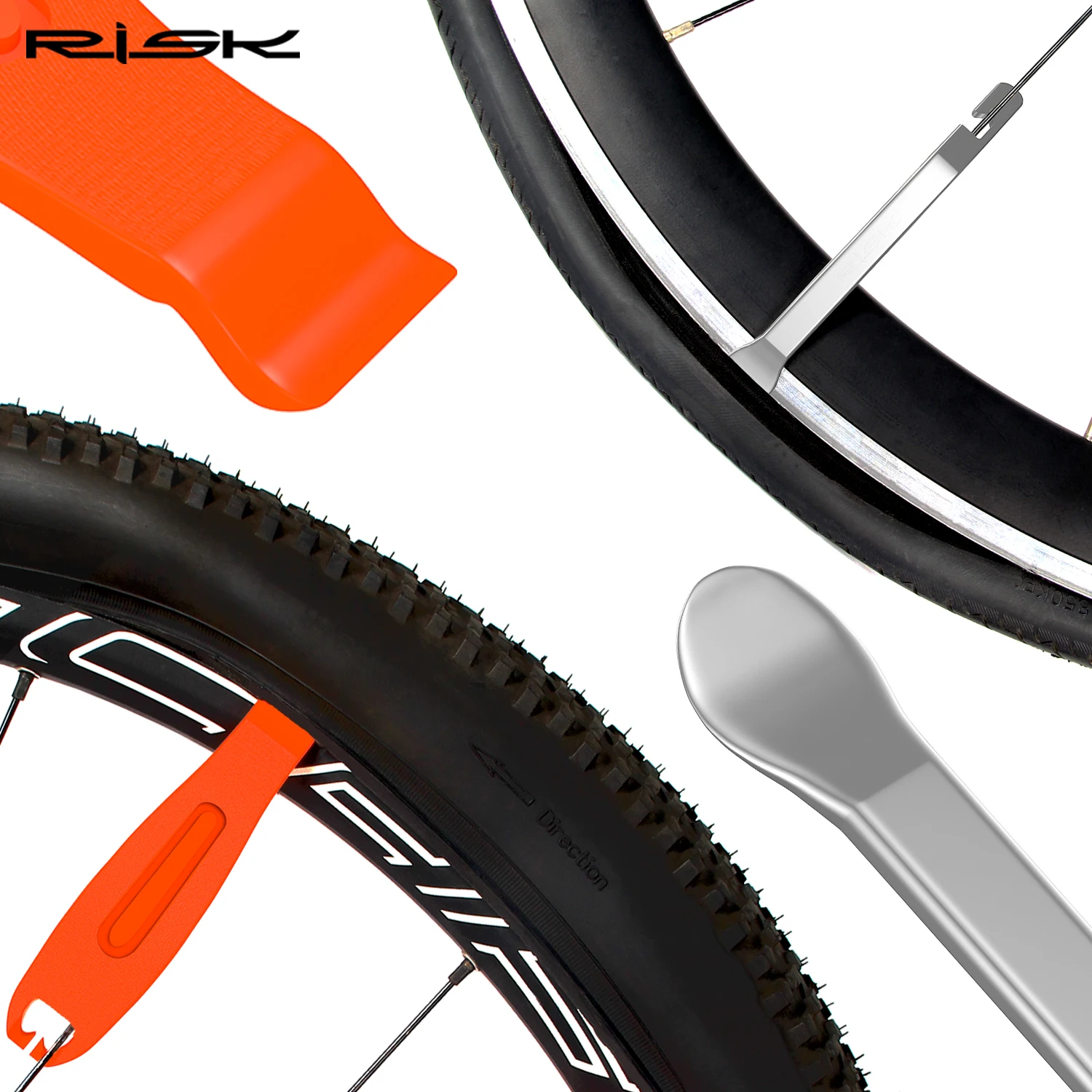 3pcs Bicycle Tyre Tire Lever Bike Crowbar Removal Tool Portable Mountain Road Bike Wheel Tire Repair