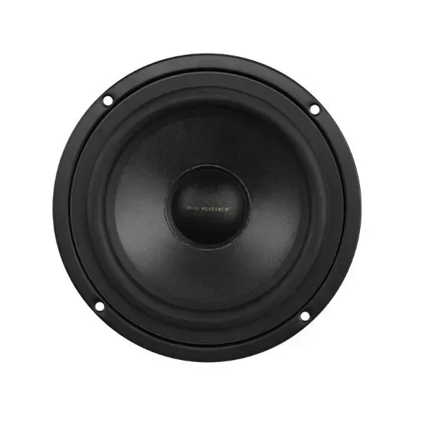 1 pezzi originale HiVi E6.5N Home Audio fai da te altoparlante Midrange unità Driver cono in fibra di carbonio telaio in metallo 8ohm/60W Fs = 43Hz OD = 180mm