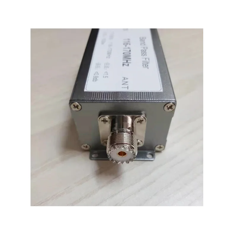 Band Pass Filter M Female BPF 116-170MHz Anti-interference High Selectivity Increase Communication Quality