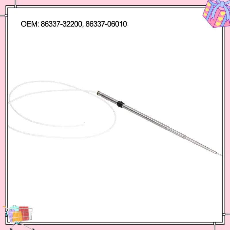 

A77T-Radio Antenna 86337-32200 86337-06010 Fortoyota Celica Camry 1990-1993 Power Antenna AM FM Radio Antenna