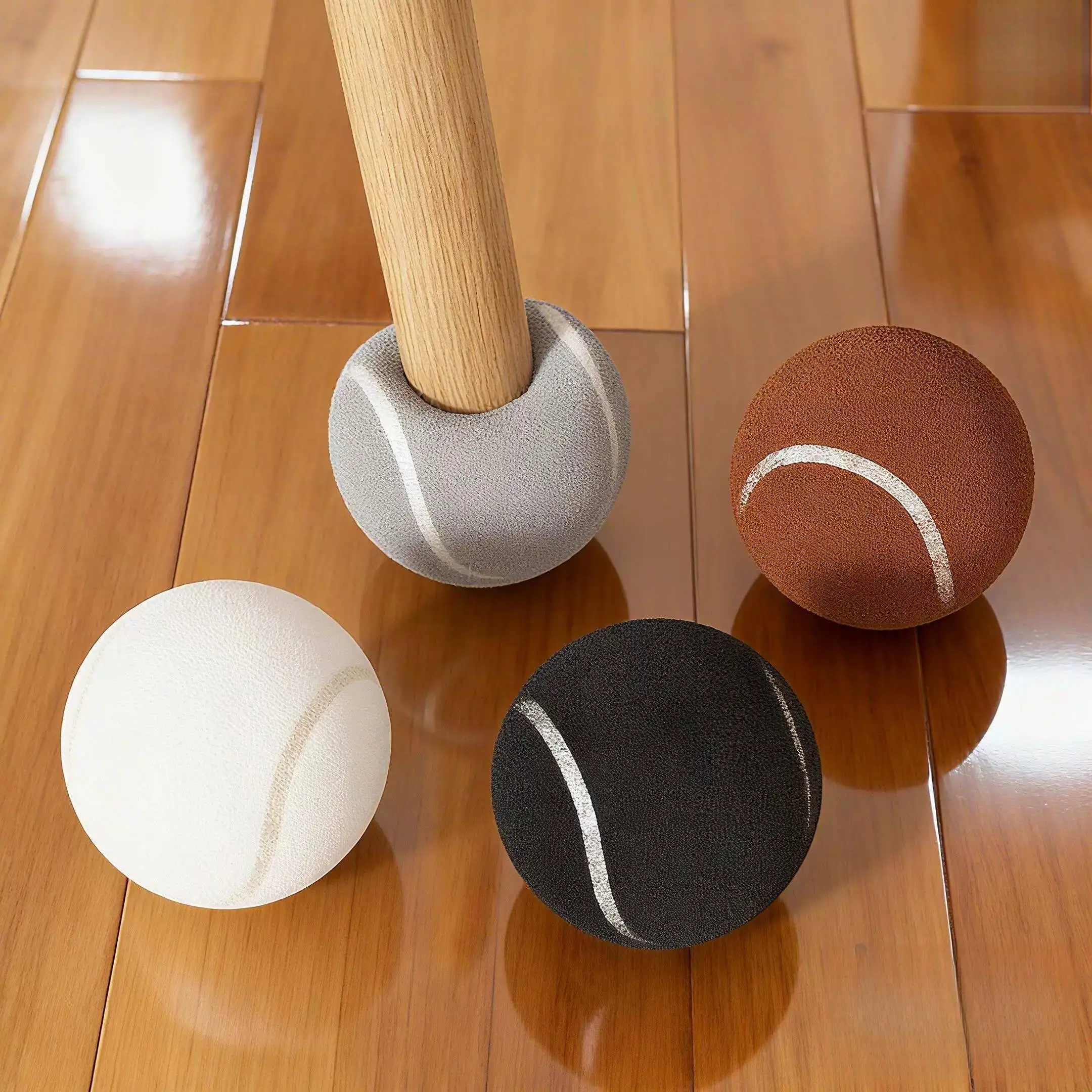 Quiet Chair Leg Covers Furniture Foot Pads Simple Creative Noise Reduction  Cushions Protect Household Furniture