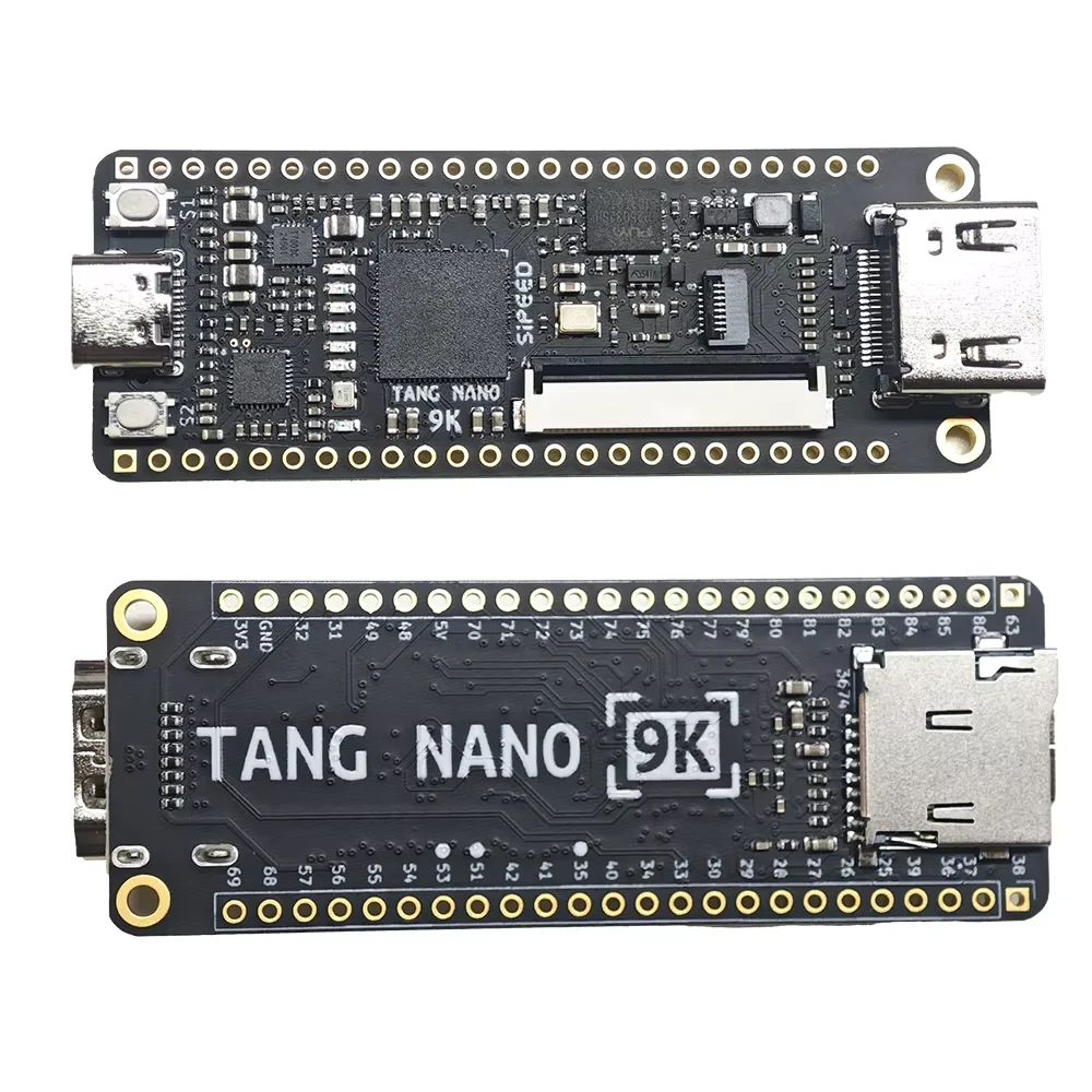 Tang Nano 9K FPGA Development Board GW1NR-9 HDMI SPI RGB USB-JTAG USB-UART RISC-V Gowin Board - view 3